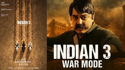 ‘Indian 3: War Mode’ with a poster