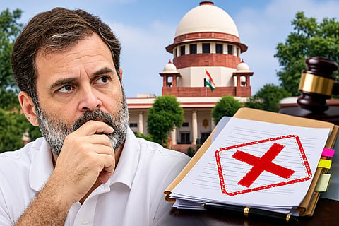 Supreme Court Registry Flags Missing Documents and Fee Issues in Rahul Gandhi’s Plea