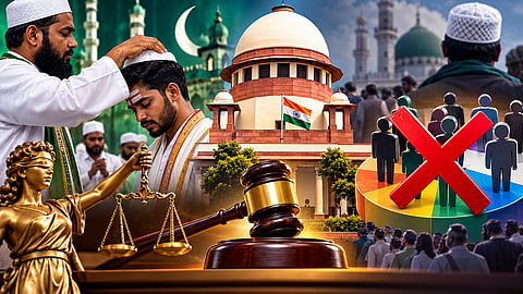 Supreme Court ruled that who converted to Islam are not eligible for reservation benefits, BC certificate.