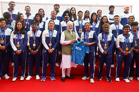 Prime Minister Modi has firmly stated that the Olympic Games will be held in India in 2036.
