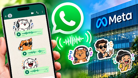 WhatsApp Sound Audio Stickers New Feature Update