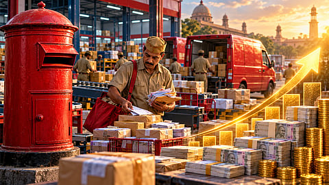 India Post department achieved a milestone by generating a revenue of over ₹8,000 crore