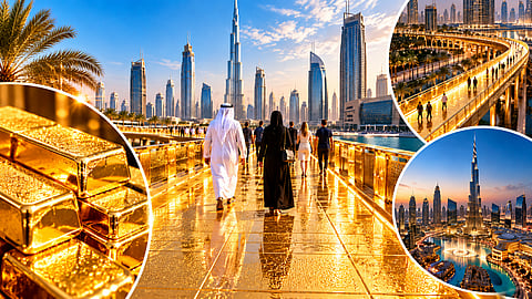 Dubai 24 Karat Gold Walkway Deira Project