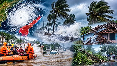 Cyclone Arnab, made full landfall in Andhra Pradesh, unleashed heavy rainfall extensive damage.