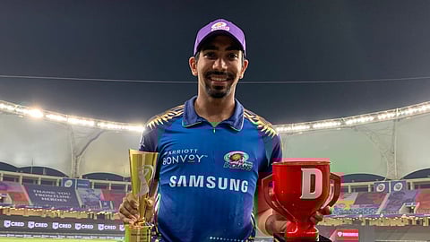 Mumbai Indians' ace bowler Jasprit Bumrah