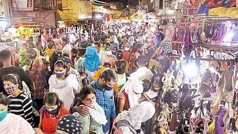 Festive shopping has made a comeback with caution