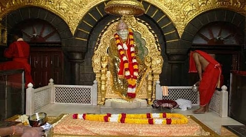 Sai Baba Temple in Shirdi was reopened on  Monday
