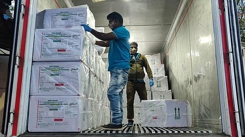 The first two flights of carrying vaccines have already departed from Pune to Delhi and Chennai.