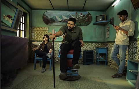 Screen grab of Mirzapur's Season 2 - starring Shweta Tripathi and Ali Fazal, among others