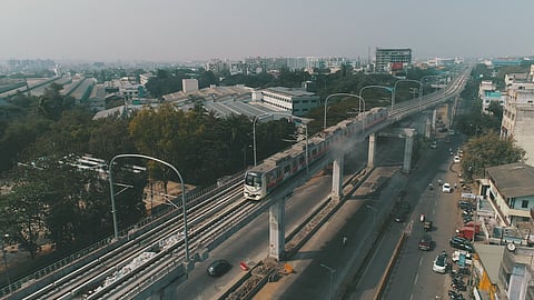 Trial run of Pune Metro Rail Project on the six-km stretch between Pimpri-Chinchwad Municipal Corporation (PCMC) and Phugewadi was completed