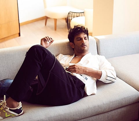 The late actor, Sushant Singh Rajput, posted this picture on his Instagram account in May, 2020