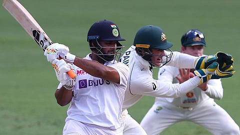 Rishabh Pant scored 89 in the second innings of the fourth Test