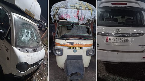 Pune: 50 vehicles vandalised in Market Yard area; four arrested