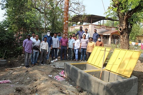 The Department of Science and Technology posted this picture of the low-cost water supply system at Palghar, Maharashtra on Twitter