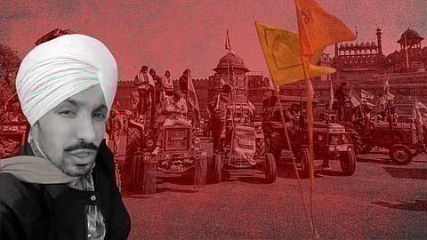 Deep Sidhu was seen at Red Fort on Republic Day provoking protestors