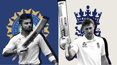 Virat Kohli and Joe Root