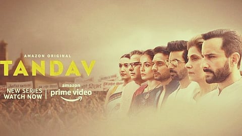 The poster of Tandav on Amazon Prime Video.