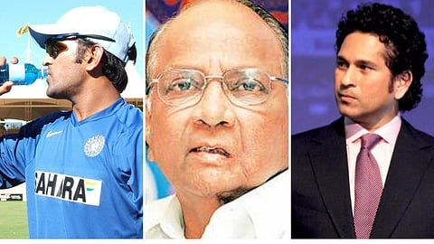 Sharad Pawar revealed how India’s batting legend Sachin Tendulkar recommended Mahendra Singh Dhoni's name for captain