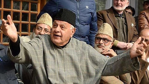 Former Jammu and Kashmir CM Farooq Abdullah (File pic)