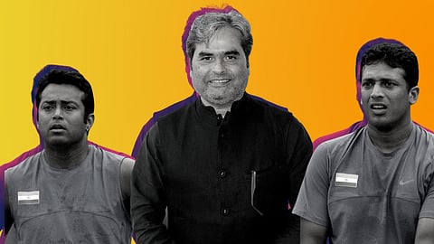 (Representational image) Leander Paes, Vishal Bhardwaj and Mahesh Bhupati (L-R)