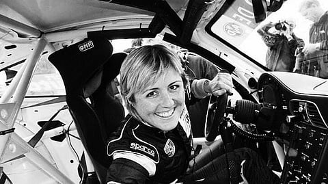 Queen of Nurburgring, Sabine Schmitz clicked during her endurance car race (File pic)