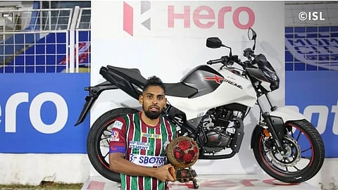 Roy Krishna from ATK Mohun Bagan was awarded as Hero of the League in this year's ISL