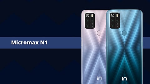 Micromax N1 comes with a novel 'X Pattern'.