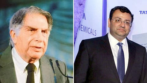 Ratan Tata and Cyrus Mistry