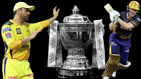CSK captain MS Dhoni will take on KKR led by Eoin Morgan in 15th match of IPL 2021