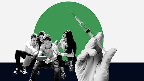 The country has decided to start vaccinating people above 18 years of age.