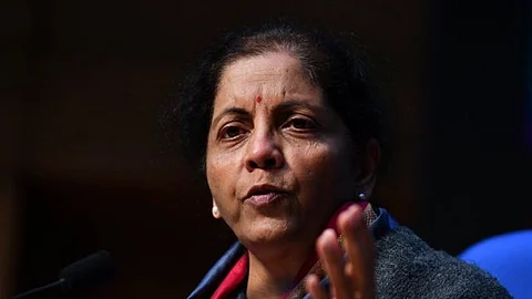 Finance Minister Nirmala Sitharaman