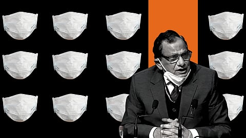 NITI Aayog member (Health) Dr V K Paul said that the time has come to wear masks even at home on Monday, April 26