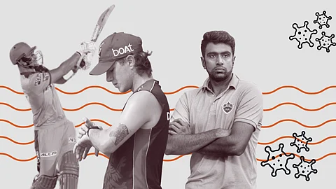(L-R) Liam Livingstone, Adam Zampa, R Ashwin are some of the cricketers who pulled out out of the ongoing IPL 2021 amid COVID-19 pandemic