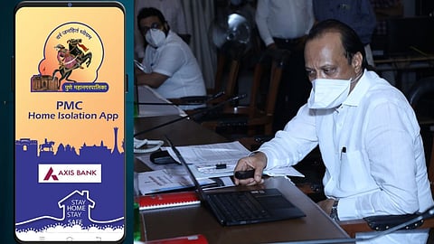Deputy Chief Minister of Ajit Pawar who is also the Guardian Minister of Pune launched the PMC Home Isolation on Friday