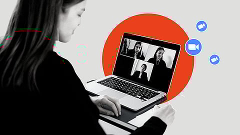 Zoom Call: A representational image