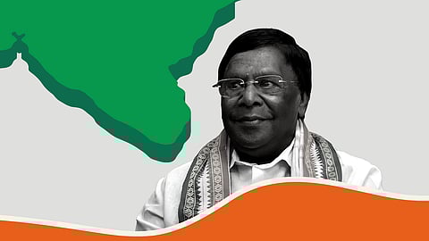 Puducherry's Former Chief Minister V Narayansamy