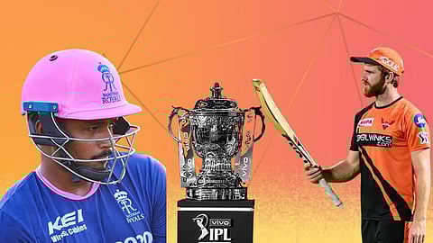 RR led by Sanju Samson will battle Kane Williamson's SRH on Sunday in 28th game of IPL