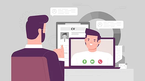 Getting rid of disruptions around you can help set a good impression during a remote interview.