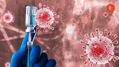 Until now India has completed 93,52,19,767 doses of the Covid-19 vaccine.