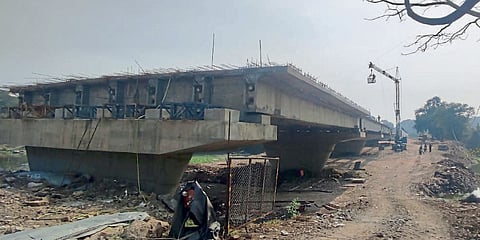 Sangvi-Bopodi Bridge Work in Progress (File Photo)