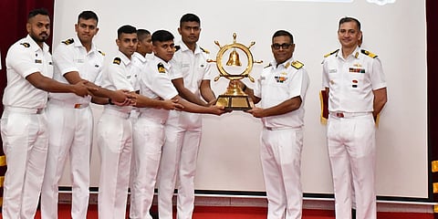 Officers complete Marine Engineering Specialization Course at INS Shivaji