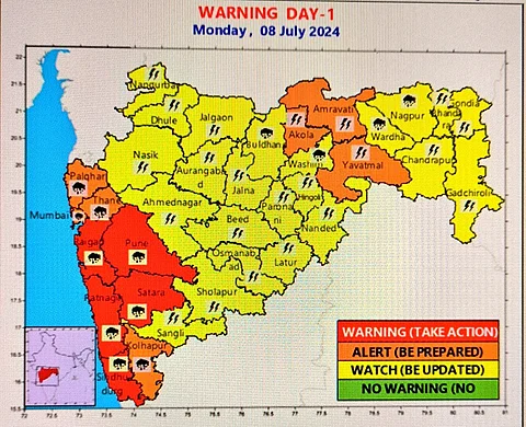 Orange Alert Issued by IMD