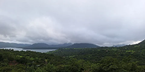 Rain near Mulshi Dam, Pune