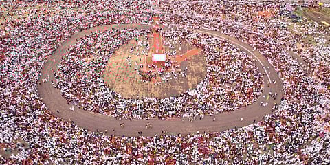 Ringan Ceremony during Sant Dnyaneshwar Maharaj Palkhi procession