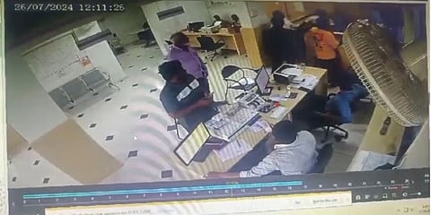 CCTV footage of Shriram Finance Office