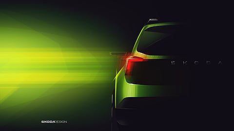 Sketch_Škoda Auto India shares design glimpse of all-new compact SUV
