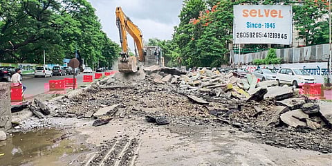 Sadhu Vaswani Bridge Demolition at Koregaon Park, Pune