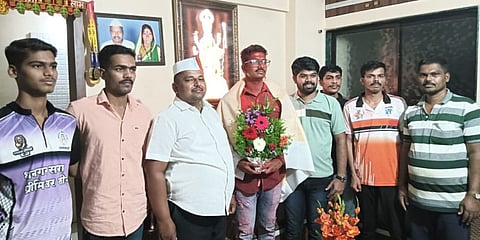 Yogesh Dhamunse from Bhor Overcomes Odds to Become Police Sub-Inspector