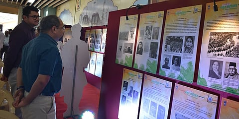 Independence-Themed Photo Exhibition at Civil Court Metro Station