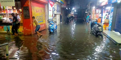 Inundated Roads and Markets: Pimpri-Chinchwad Reels Under Heavy Rainfall
